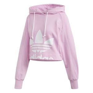 Adidas Originals CROPPED HOODIE CLEAR LILAC